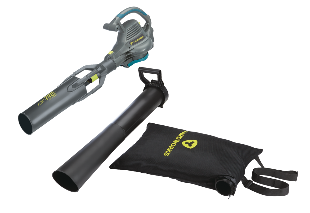 12 Amp Electric Leaf Blower/Vacuum with Aero Force Technology Black I2B2 - product image 3