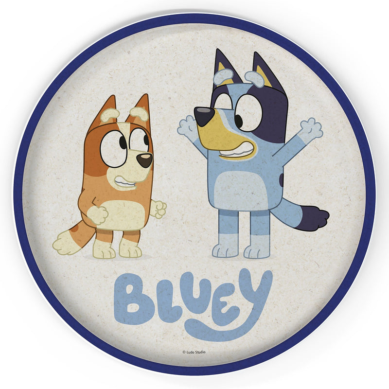 Bluey Bamboo Fibre Plate, 8-in T5Q4