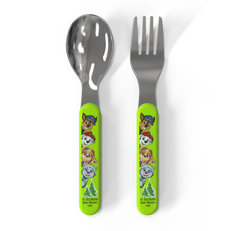 Flatware Set with Fork & Spoon, 2-Pc C3H8